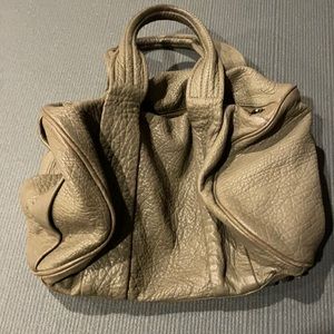 Alexander Wang gray rocco bag